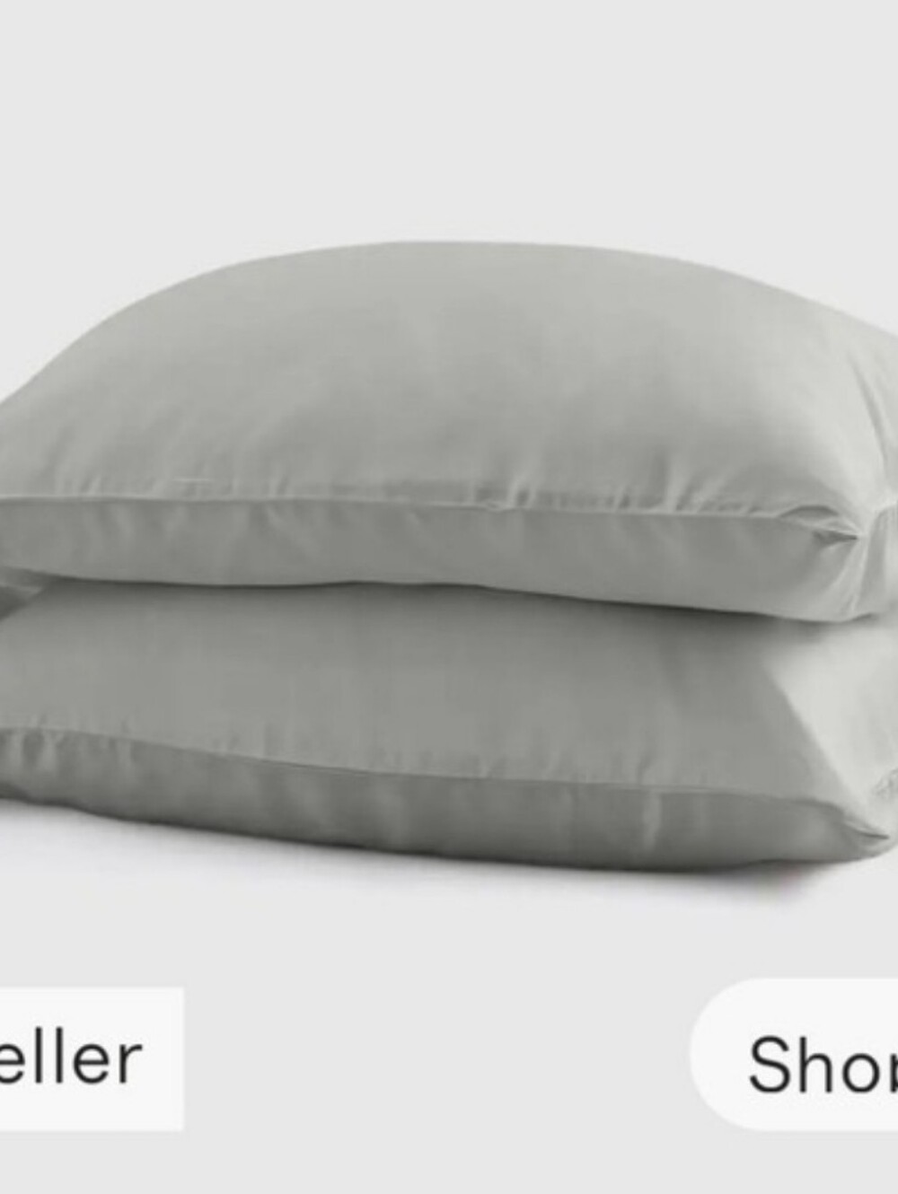 Quince Bamboo Pillowcas Set King Eucalyptus